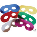 Loup Métallisé Multicolore - Lot de 6 PtitClown