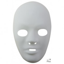 Masque Visage Adulte Blanc