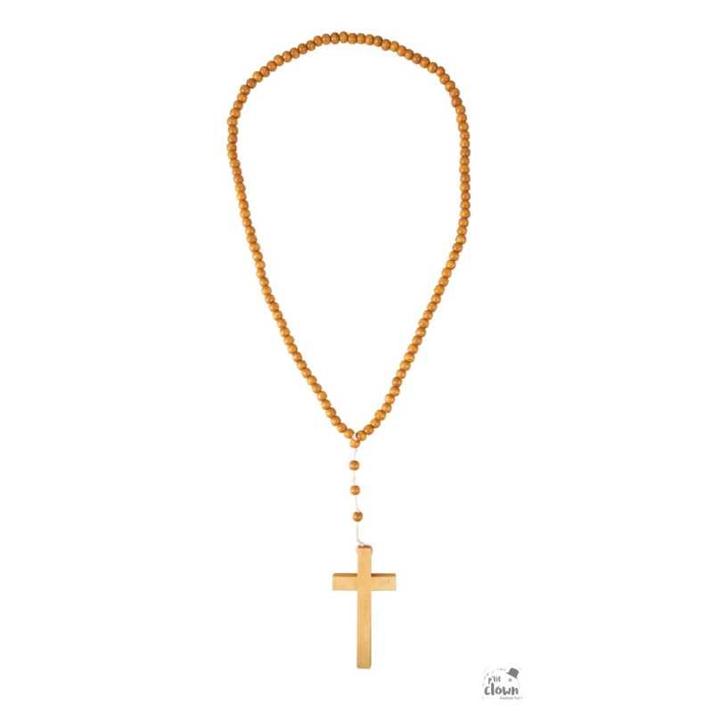 Collier Croix de Moine 12 cm