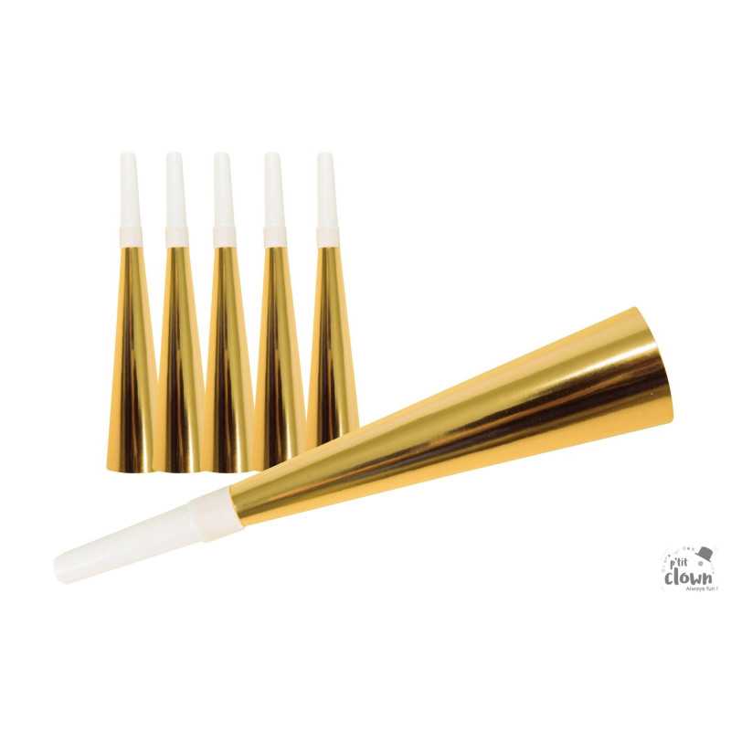 Trompettes en Carton - Lot de 6 PtitClown
