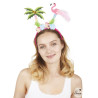 Serre-Tête des Îles Flamant Rose et Palmier PtitClown