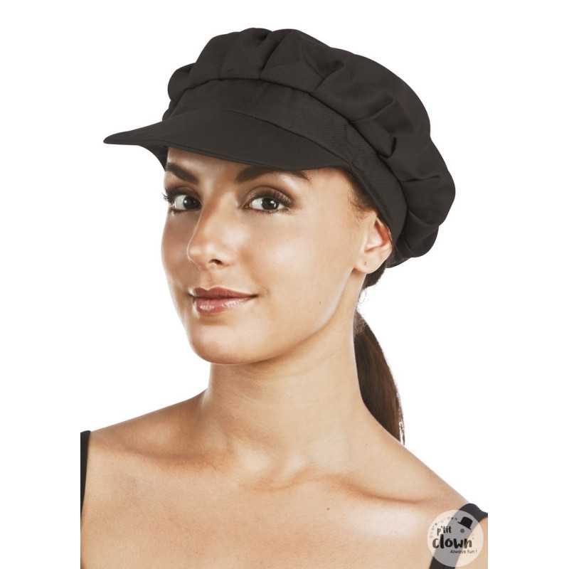 Casquette Gavroche Noir Adulte