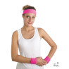 Bandeau et Poignets Éponge Rose Fluo PtitClown