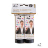 Canon à Confettis Papier 11 cm Multicolore - Lot de 2 PtitClown