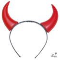 Serre-Tête Cornes de Diable Rouge PtitClown