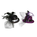 Barrette Mini Chapeau Coloris Aléatoire