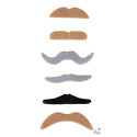 Moustaches - Lot de 6