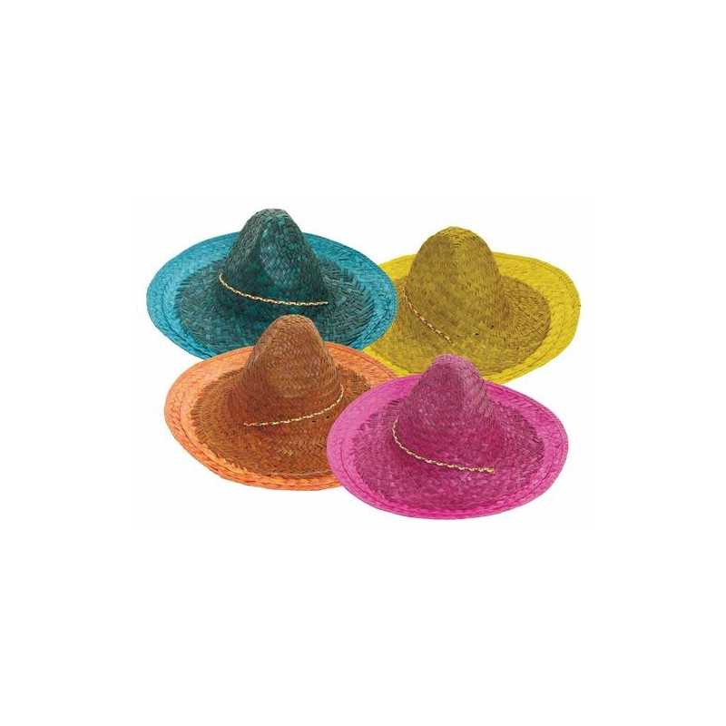 Sombrero Paille Couleur Aléatoire Adulte