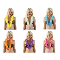 Collier Hawaïen Grandes Fleurs Couleur Aléatoire PtitClown