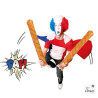 Clap Clap Gonflable Baguettes 55 cm PtitClown