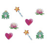 Confetti de table  princesses  lot de 40 Cam et Léon