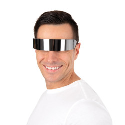 Lunettes futuriste  argent PtitClown