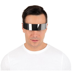 Lunettes futuriste  argent PtitClown