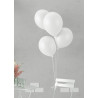 Ballon Ø 30 cm  blanc  lot de 10 Cam et Léon
