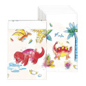 Sachet  dinosaures  lot de 8