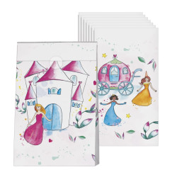 Sachet  princesses  lot de 8 Cam et Léon