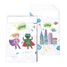 Sachet  super héros  lot de 8 Cam et Léon