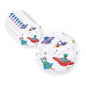 Assiette Ø 23 cm  super héros  lot de 8 Cam et Léon