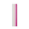Bougie pailletée  roses  14,5cm  lot de 24 Cam et Léon