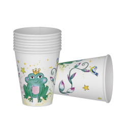 Gobelet  princesses  lot de 8 Cam et Léon