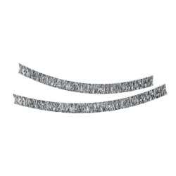 Guirlande cheveux d'anges H 15cm  argent  2m Cam et Léon