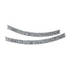 Guirlande cheveux d'anges H 15cm  argent  2m Cam et Léon