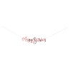 Guirlande Happy Birthday  rose gold  2,5m Cam et Léon