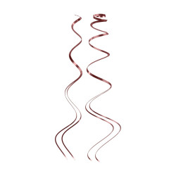Spirale métallisée à suspendre  rose gold  lot de 12 Cam et Léon