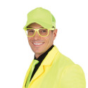 Casquette  jaune fluo