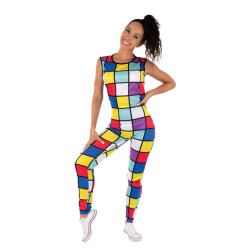Combinaison fluo  adulte  S/M PtitClown