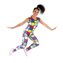 Combinaison fluo  adulte  S/M PtitClown