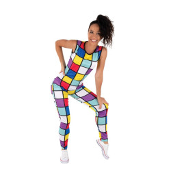 Combinaison fluo  adulte  S/M PtitClown