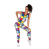 Combinaison fluo  adulte  S/M PtitClown