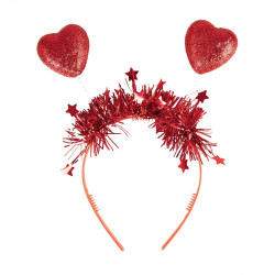 Serretête  cœur rouge PtitClown