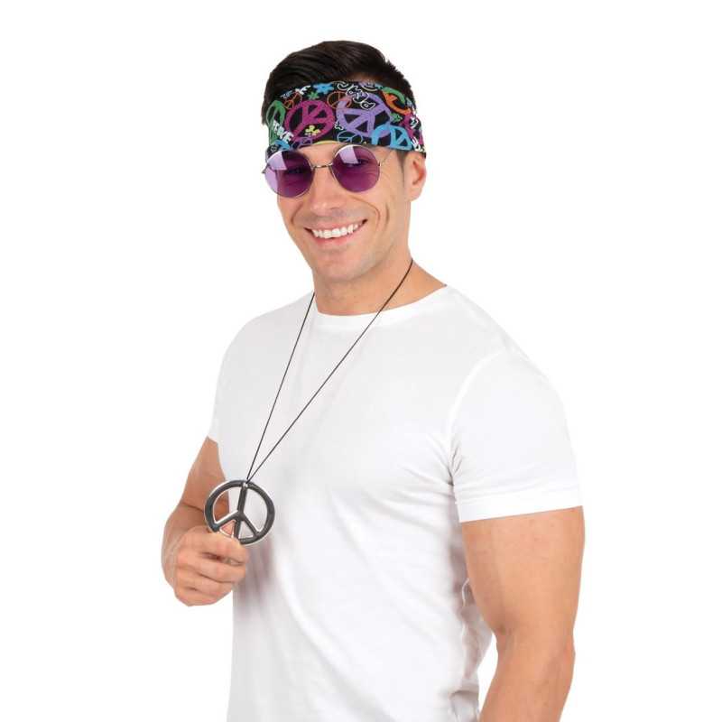 Set hippie homme adulte taille unique PtitClown