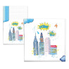 Serviette  super héros  lot de 20 Cam et Léon