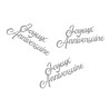 Confettis à paillettes Joyeux Anniversaire  argent  lot de 30 PtitClown