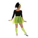 Set tutu années 80  jaune fluo  adulte  taille unique