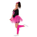 Set tutu années 80  rose fluo  adulte  taille unique