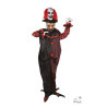 Clown à double tête - animé, sonore, lumineux - 180cm