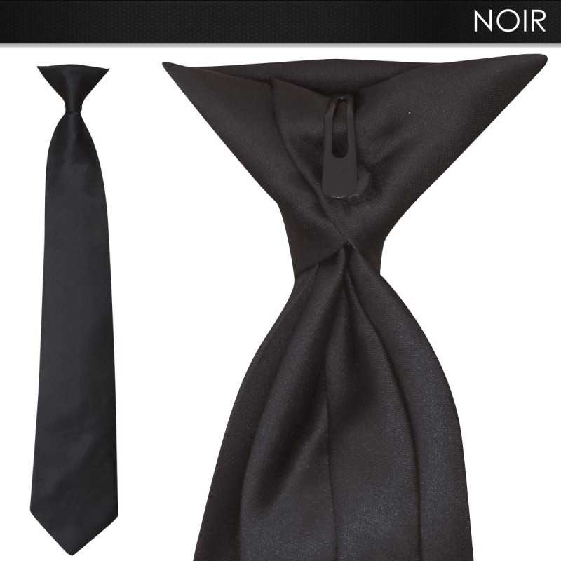 Cravate à Clip DCA FRANCE - Tenue Agent de sécurité cravate sécurité privée Quaerius