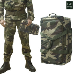 SAC CARGO 3 ROUES 120 LITRES DCA FRANCE - Equipement militaire Bagagerie Quaerius