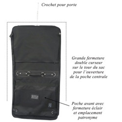HOUSSE DE VOYAGE DCA France - Equipement militaire valise Quaerius