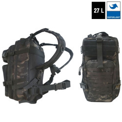 Sac à Dos Assulat Pack avec Molle à Découpe Laser Opex Equipement - Sac à dos militaire tactique Quaerius