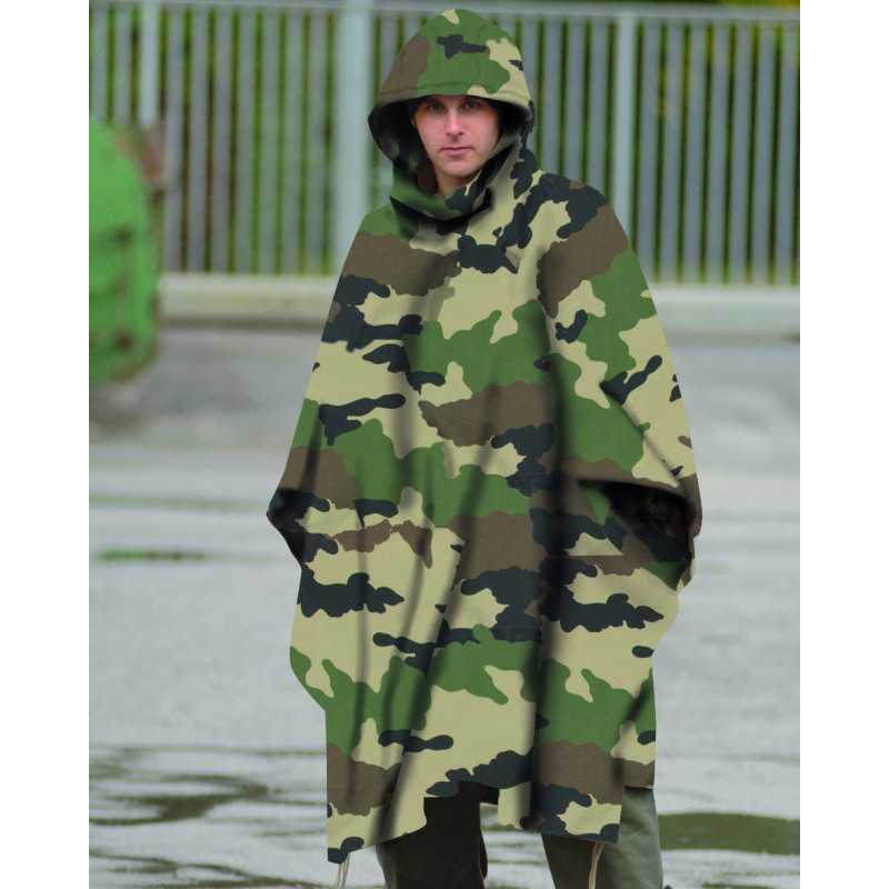 Poncho Ripstop Camouflage - Ponchos Quaerius