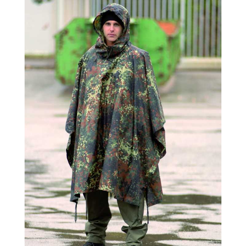 Poncho Ripstop Camouflage - Ponchos Quaerius