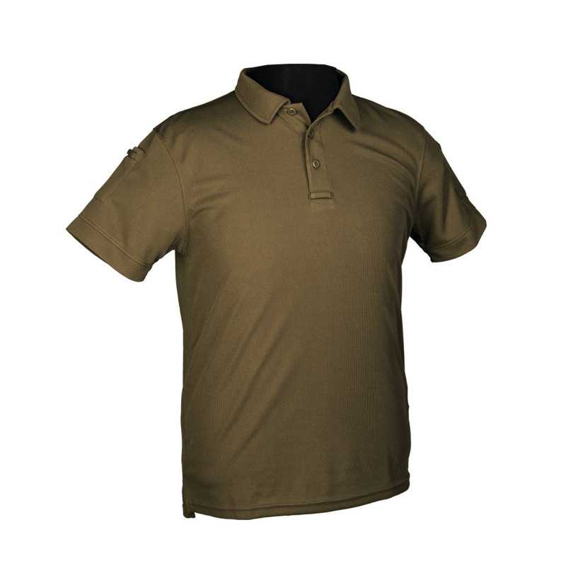 Polo Tactique Manches Courtes QuickDry Mil Tec - Polo Tactique Quaerius