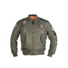 Blouson Enfant MA1 Avec Badges - Veste Enfant Aviateur Quaerius