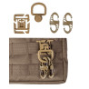 Set De Fixation Mini Mousquetons - Set Ultimate MOLLE Quaerius