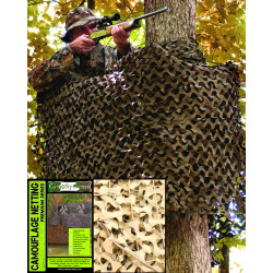 Filet de Camouflage Basic Militaire 3 X 3 m Mil Tec - Filet amrée chasse Quaerius